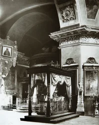 Danilov-klostret, Moskva, Ryssland, innan dess stängning, sent 1920-tal