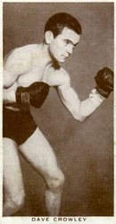 Dave Crowley, brittisk boxare, 1938