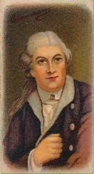 David Garrick 1717-1779, engelsk skådespelare, dramatiker, teaterchef och producent, 1912