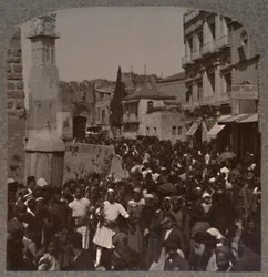 David Street, Jerusalem, c1900