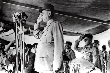 De Gaulle i Algeriet, maj 1958