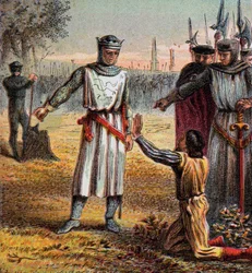 Piers Gavestons död, 1312, c1850