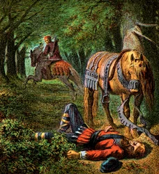 William den andres död, 1100, c1850