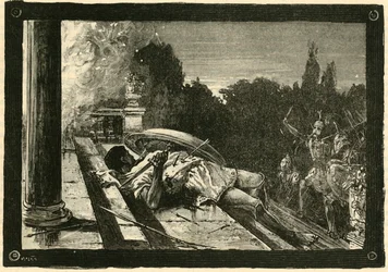 Alcibiades död, 1890.