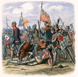 Henry Percy Harry Hotspurs död i slaget vid Shrewsbury, 21 juli 1403, omkring 1860