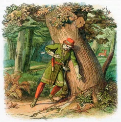 Kung Vilhelm II:s död 1100 1864