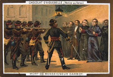 Monseigneur Darboy, ärkebiskop av Paris, död den 24 maj 1871