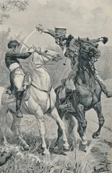 Prins Louis död i Saalfeld, 1806, 1896.