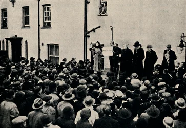 Deklarera omröstningen i Epping, 1924, 1945.