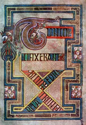 Dekorerad sida, 800 e.Kr., 1900-tal