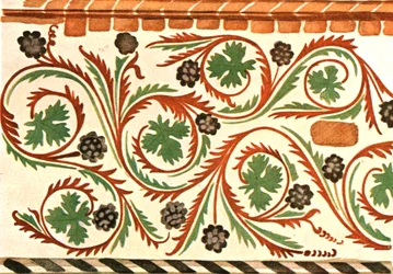 Dekoration i Doberan Minster, Bad Doberan, Mecklenburg, Tyskland, 1928.