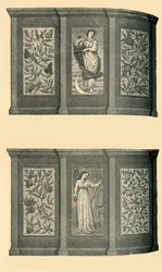 Dekorationer av den västra matsalen, South Kensington Museum, c1865, 1881.