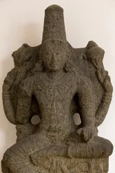 Nationalmuseet i Delhi. Vishnu. Chola