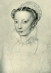 Denise de Villeroy, Dame de Fleury, mitten av 1500-talet, 1907.
