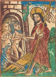 Nedstigning till Limbo, ca. 1490.