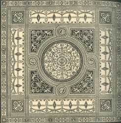 Design för ett tak, c1860-talet, 1881.