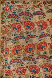 Detalj av gardin, från Turkiet, c1650