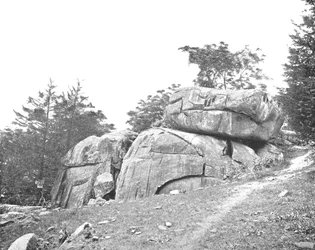 Devils Den, Gettysburg, Pennsylvania, USA, c1900.