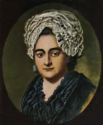 Mor till Goethe 1731-1808. - Målning av Gérard, 1934.