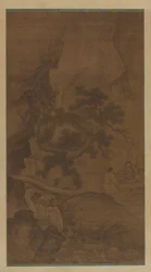 Samtal om Dao i skuggan av tallar, 1300-talet.