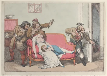 Disturbers of Domestic Happiness, ca. 1815., ca. 1815.