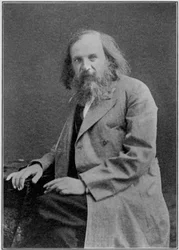 Dmitri Ivanovich Mendeleev 1834-1907, rysk kemist, ca 1900-talet