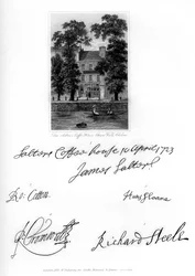 Don Salteros Coffee House, Cheyne Walk, Chelsea, 1723, 1840