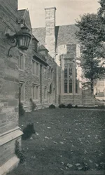 Sovsalar och matsal. Princeton University, New Jersey, c1922