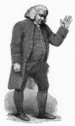 Dr Johnson, engelsk man av bokstäver, c1780