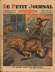 Drama i ett menageri, 1930.