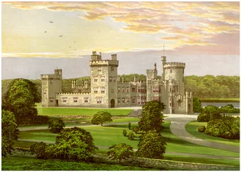 Dromoland, County Clare, Irland, hem för Lord Inchiquin, c1880