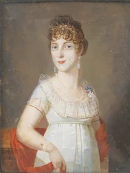 Hertiginnan Maria Elisabeth i Bayern 1784-1849, prinsessan av Wagram, ca. 1810