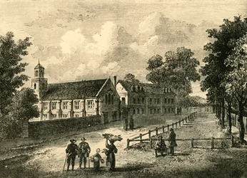 Dulwich College 1750, c1878.