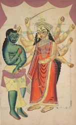 Durga, 1800-talet.