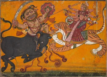 Durga Slang Mahisha, s. 1700-1710.