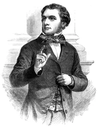 Tidigt porträtt av Mr Gladstone, 1800-talet