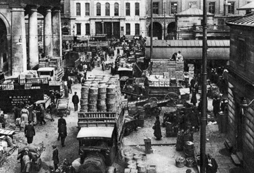 Tidig morgon i Covent Garden, London, 1926-1927