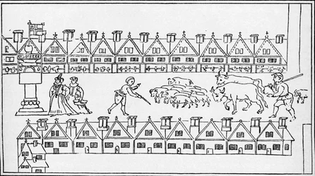 Eastcheap Market, London, c1598 1904