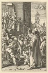 Ecce Homo, från The Passion of Christ, ca. 1598-1617.