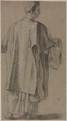 Ecclesiastic sedd bakifrån, ca. 164548.
