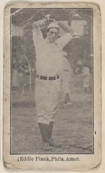 Eddie Plank, Philadelphia, American League, från Baseball Players set W500, ca. 1915.