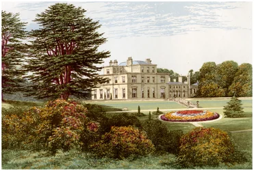Eden Hall, Cumberland, hem för Baronet Musgrave, c1880
