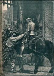 Edinburgh efter slaget vid Flodden, 1513 1905.
