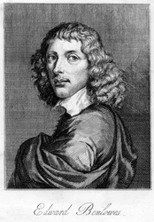 Edward Benlowes 1603-1676, engelsk poet, 1795