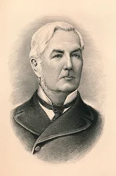 Edward Gibson, 1:e baron Ashbourne 1837-1913, irländsk advokat och lordkansler av Irland, 1896