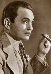 Edward Goldenberg Robinson, amerikansk scen- och filmskådespelare, av rumänskt ursprung, 1933