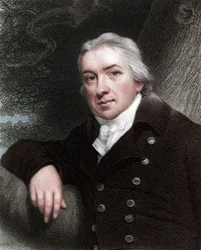 Edward Jenner, engelsk läkare, 1837.