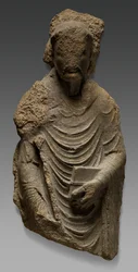 Bild av en abbot, ca. 1225.