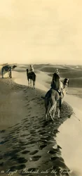 Egypten - Lookout into the Desert, c1918-c1939.
