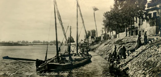 Egypten - Byn Embeba nära Kairo, c1918-c1939.